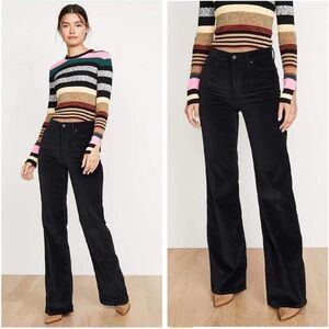 Joe's Jeans Black Flare & Wide Leg Jeans